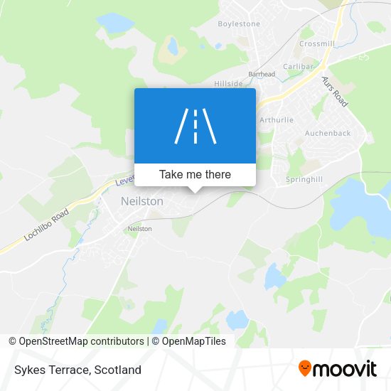 Sykes Terrace map