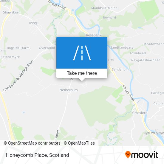 Honeycomb Place map