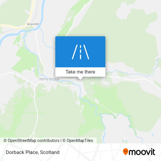 Dorback Place map