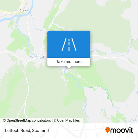 Lettoch Road map