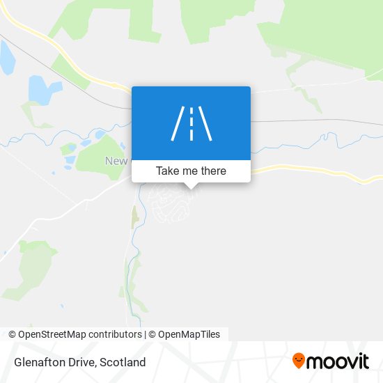 Glenafton Drive map