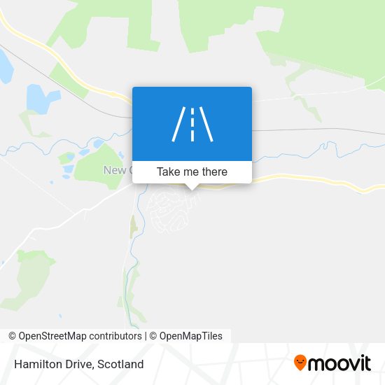 Hamilton Drive map
