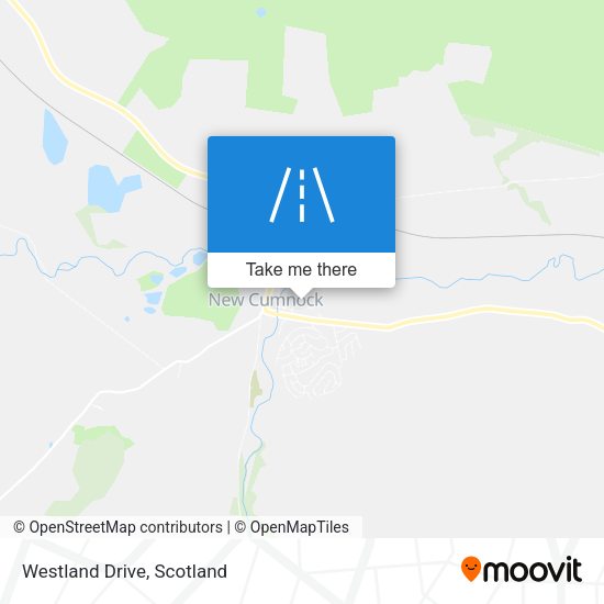 Westland Drive map