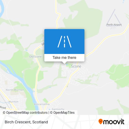 Birch Crescent map