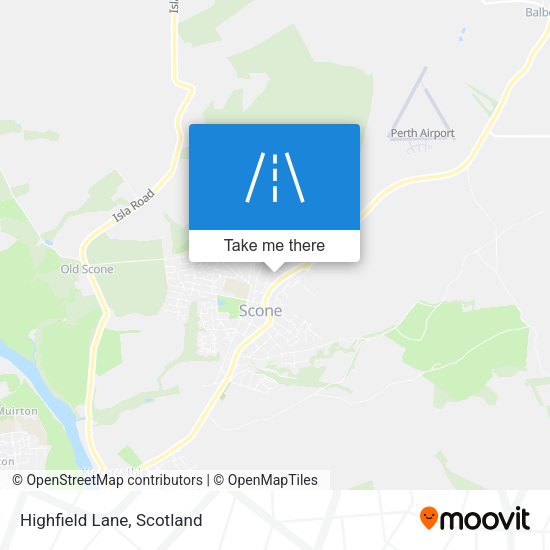 Highfield Lane map