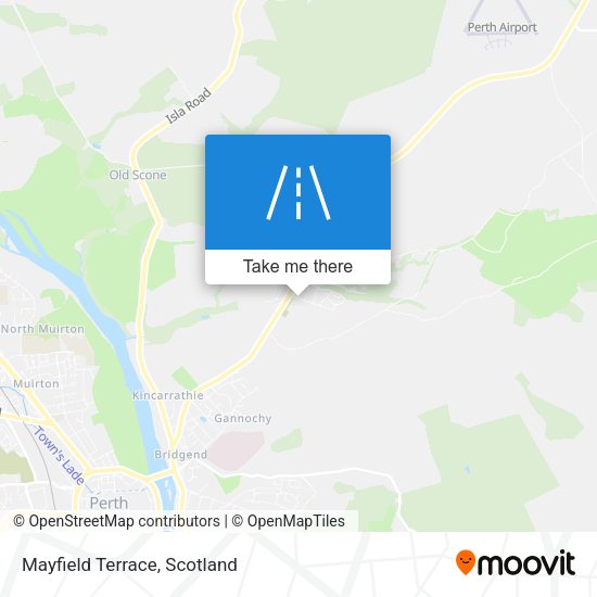 Mayfield Terrace map