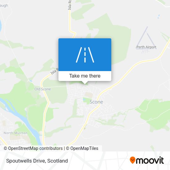 Spoutwells Drive map