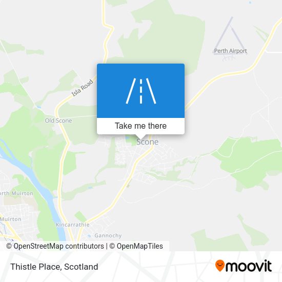 Thistle Place map