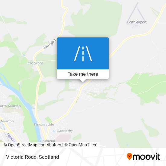 Victoria Road map