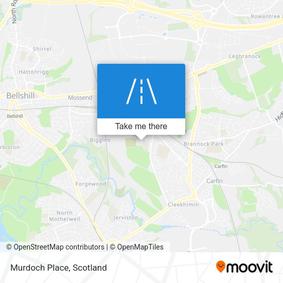 Murdoch Place map