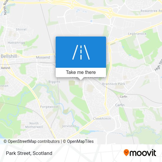 Park Street map