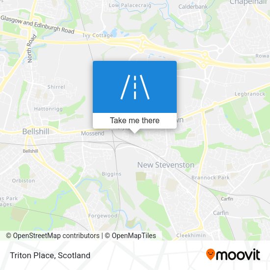 Triton Place map