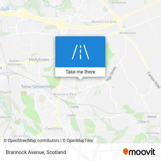 Brannock Avenue map