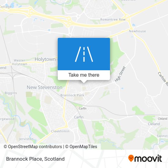 Brannock Place map