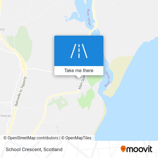School Crescent map