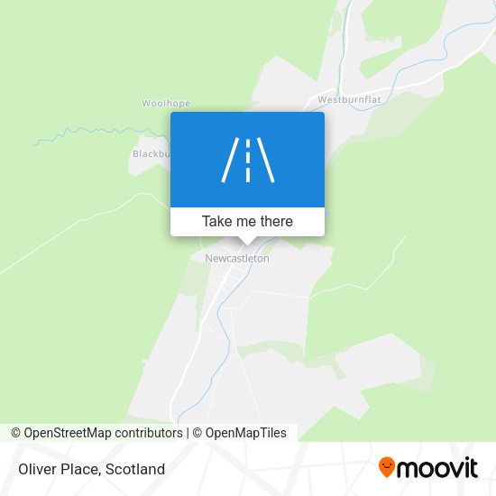 Oliver Place map