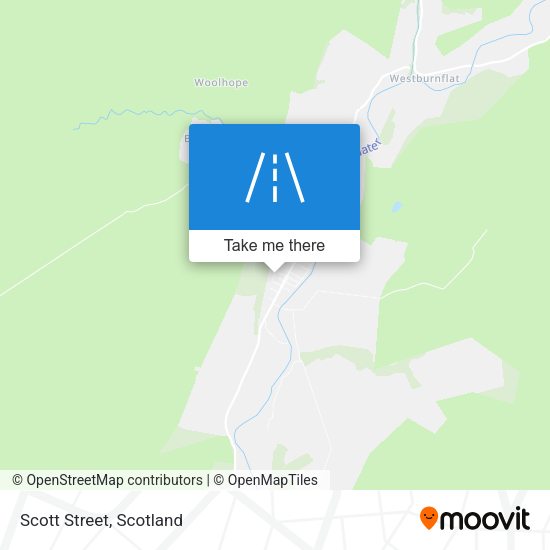 Scott Street map