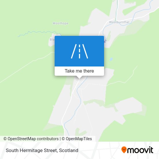 South Hermitage Street map