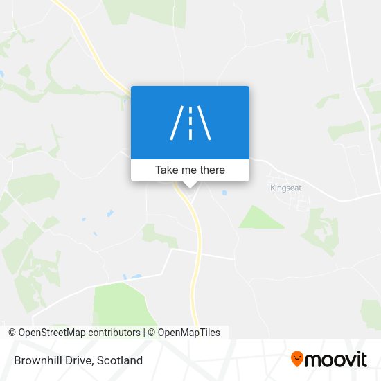 Brownhill Drive map