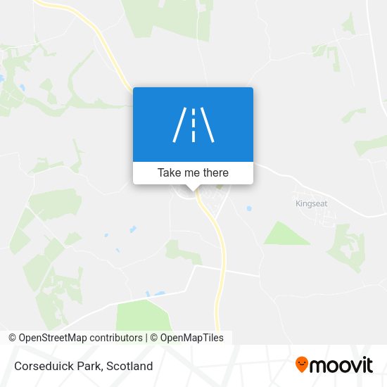 Corseduick Park map