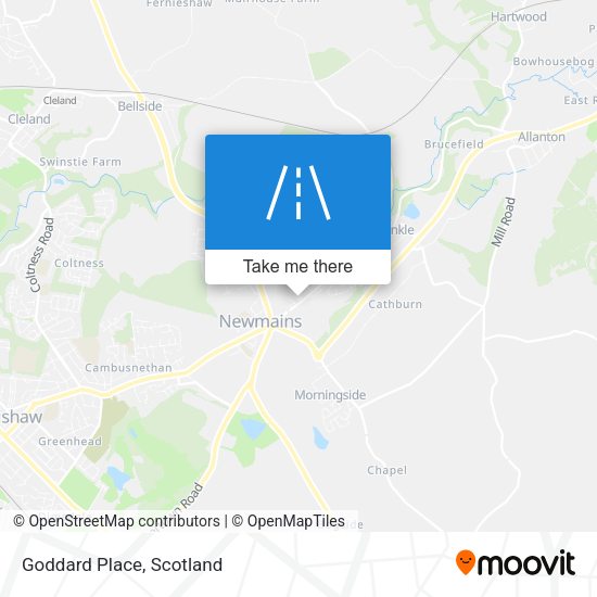 Goddard Place map