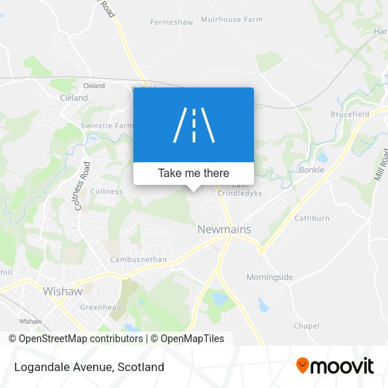 Logandale Avenue map