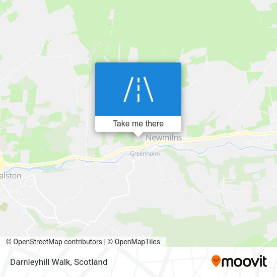 Darnleyhill Walk map