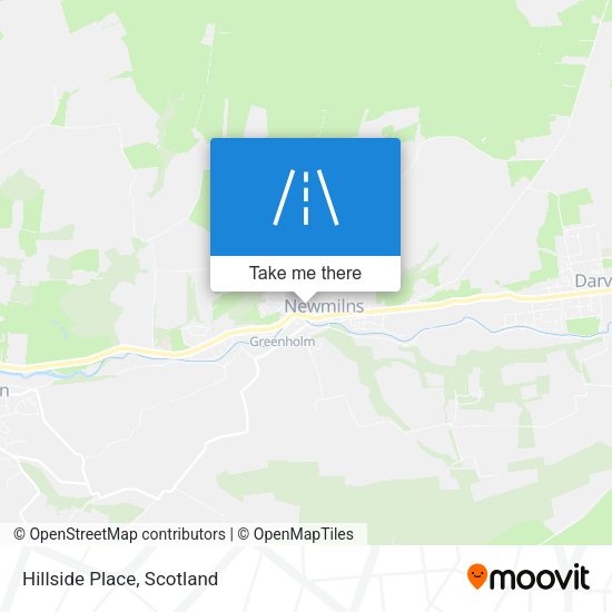 Hillside Place map