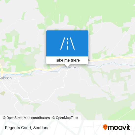 Regents Court map