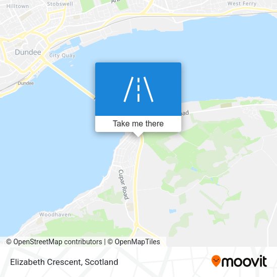 Elizabeth Crescent map