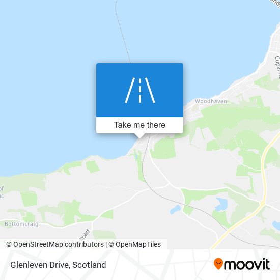 Glenleven Drive map