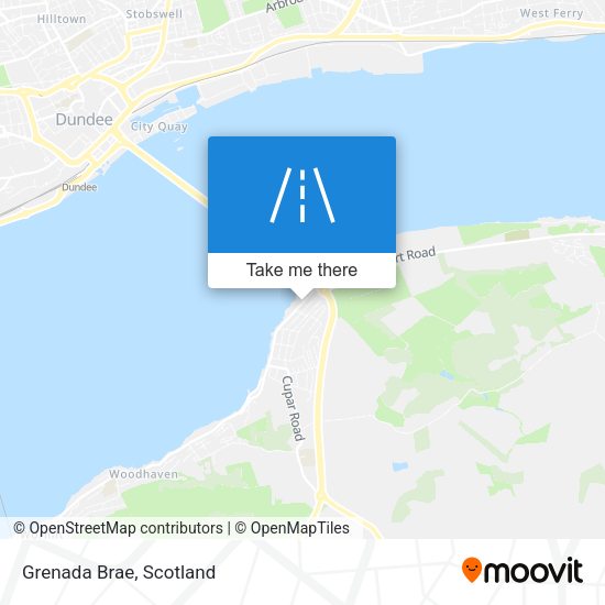Grenada Brae map