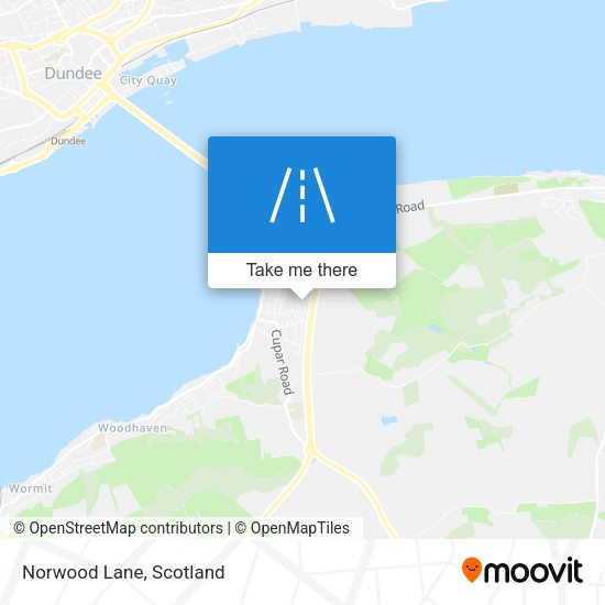 Norwood Lane map
