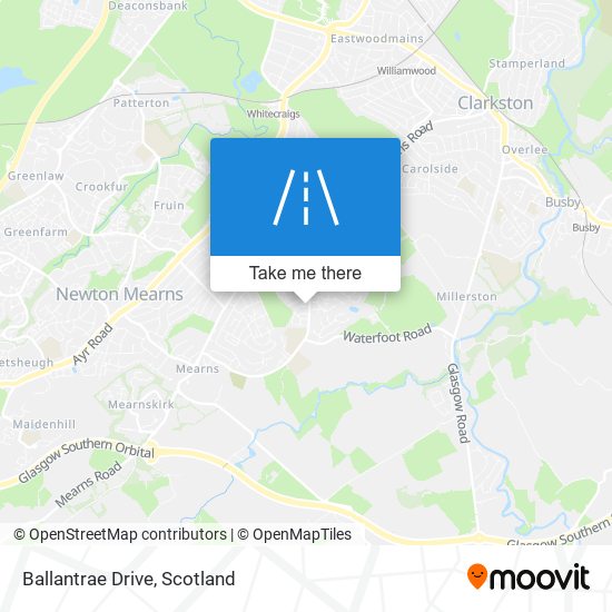 Ballantrae Drive map