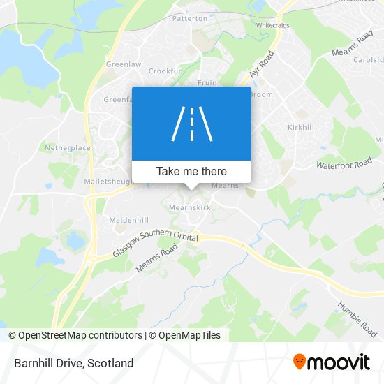 Barnhill Drive map