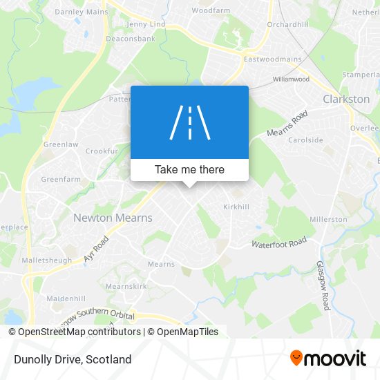 Dunolly Drive map