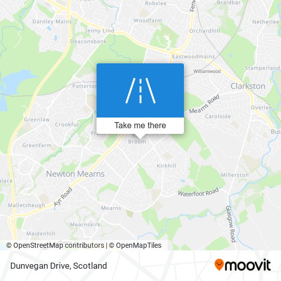 Dunvegan Drive map