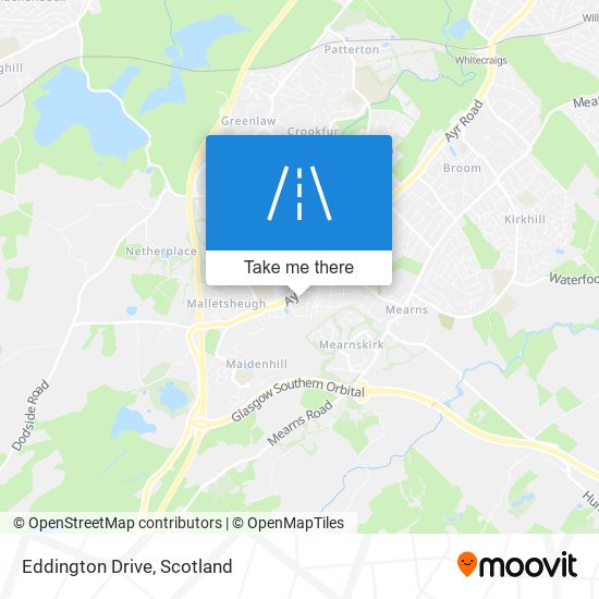 Eddington Drive map