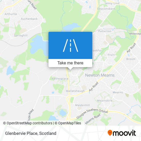 Glenbervie Place map