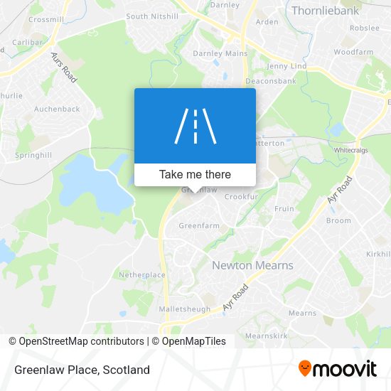 Greenlaw Place map