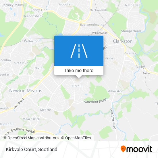 Kirkvale Court map