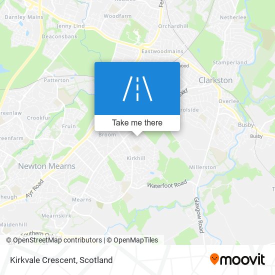 Kirkvale Crescent map