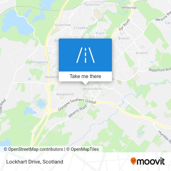 Lockhart Drive map