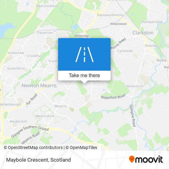 Maybole Crescent map