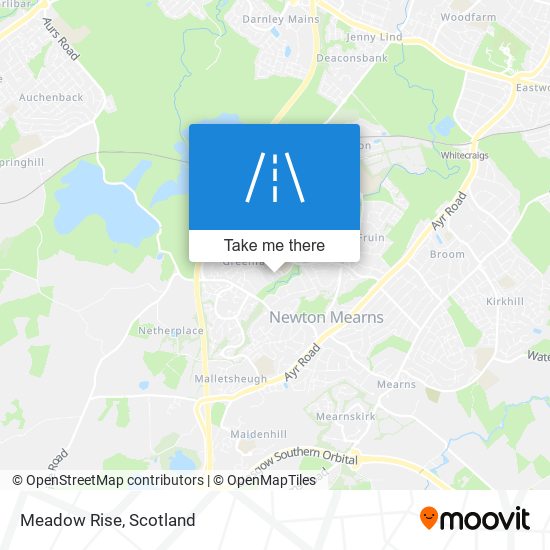 Meadow Rise map