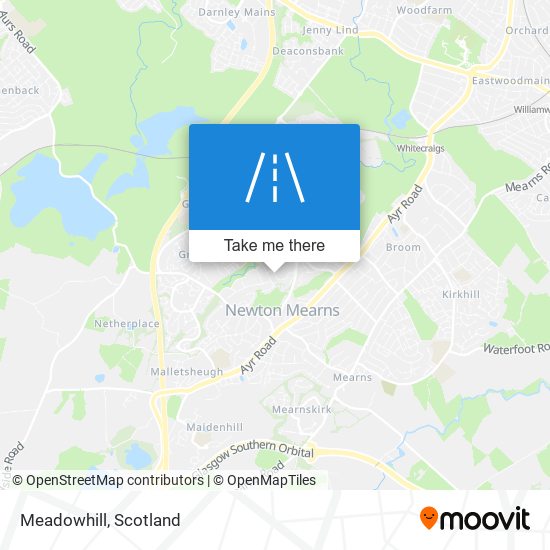 Meadowhill map