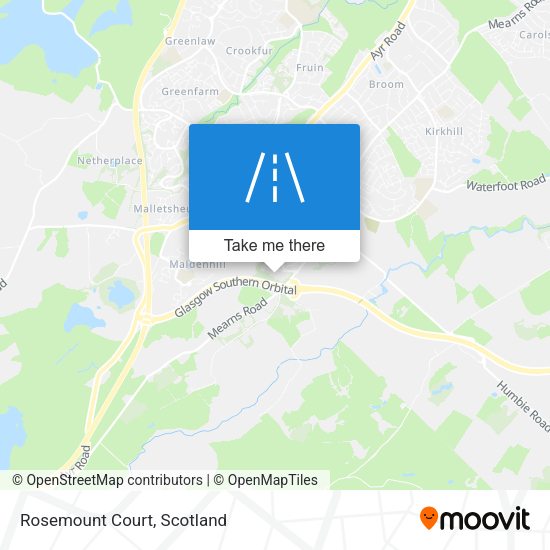 Rosemount Court map