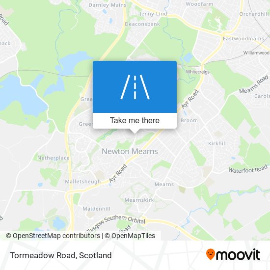 Tormeadow Road map