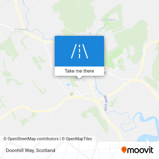 Doonhill Way map