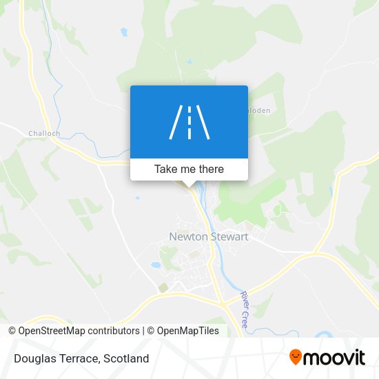 Douglas Terrace map
